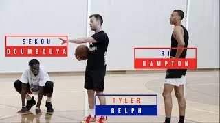 NBA Draft Junkies | Sekou Doumbouya & RJ Hampton workout with Tyler Relph