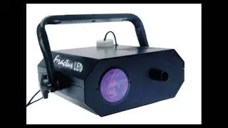 Efecto Led + M&aacute;quina De Humo Todo En Uno Modelo Fractus Led