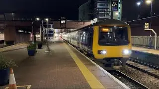 Class 323 departs Manchester airport 