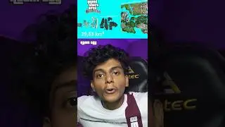 Gta 5 ന്റെ Map കേരളത്തിനേക്കാൾ ഉണ്ടോ? 🤣 | #shorts #gta5 #mrzthoppi #funny #comedy #games #gtasa