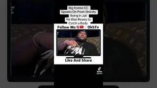 Big Homie CC Speaks On Pooh Shiesty Being in Jail #shorts #poohsheisty #bighomiecc #short #fyp