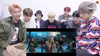 BTS reaction - Red velvet 'really bad boy' [MV]