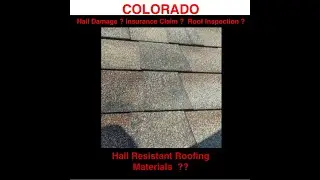 New Hail Resistant Roof