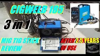 2-Й ОТЗЫВ О CIGWELD 185 3 В 1 ПОСЛЕ 2 ПОЛОВИНЫ ЛЕТ ИСПОЛЬЗОВАНИЯ.
