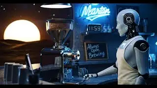 Martian Starbucks | Lo-Fi Jazz at The Mars Cafe 👾🪐☕ &bull; Zero-G Vibes