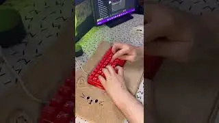 3D Printed Keyboard #kbdfans #keyboard #customkeyboard #asmr #keycaps  #mechanicalkeyboard