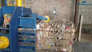 Automatic Horizontal Baler for PET Bottle/Cardboard/Paper/Plastic/Plastic Bag/Gatta Waste