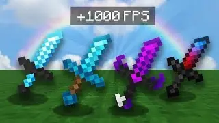 The Best FPS￼ boost pack in Minecraft || 1.8.9