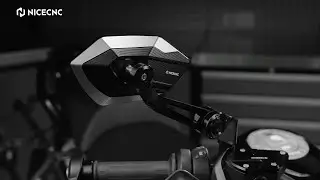 How to Install Foldable Rotatable Convex Rearview Mirrors For BMW R 1200 1250 1300 GS ADV