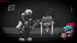 Mario's Madness V2:  Golden Land but BF isn't pixelated