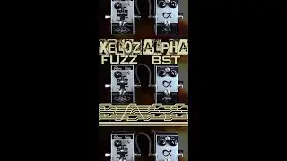 Xeloz, french 60's style fuzz (with MANA Alpha booster) box with bass