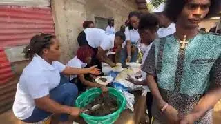 Yasmine Foundation Cooked Meal distribution to Disadvantaged Youths