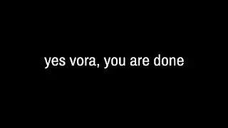 No more Vora ultimate