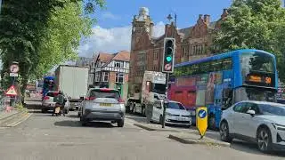 🇬🇧 [4K] #drive #alcester road #birmingham || #maypole #moseley #kingsheath #highstreet  #A435 #asmr