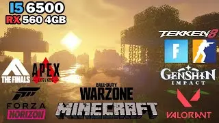 $100 Gaming PC in 2024 | Dell Optiplex | i5 6500 + RX 560 4GB | 1080P Low/High  | Tested in 10 Games