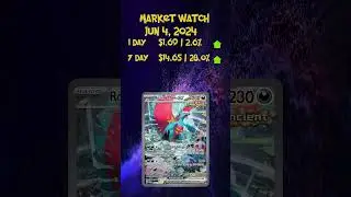Roaring Moon ex from Paradox Rift. 💸 Worth more now! #pokemon #pokemontcg #roaringmoonex