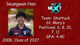 Seungwan Han Highlight Video Winter 2025 | MLS NEXT | Class of 2027