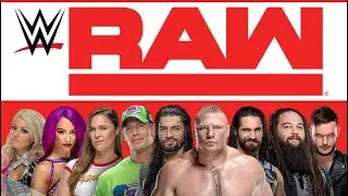 WWE live from the RAW Live SSE Arena Belfast