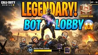 LEGENDARY BOT LOBBY EXPOSED 🤯 | Free Rank Push?! | COD Mobile EP-16