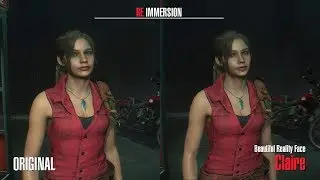 Resident Evil 2 Remake - Beautiful Reality Face - Claire