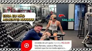 CARIANI e SALLES N&Atilde;O AGUENTARAM com ESSE DONATE na LIVE😅