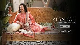 Afsanah by Ser&aacute;n Unstitched Lawn SS'23 | Ser&aacute;n new summer unstitched collection 2023