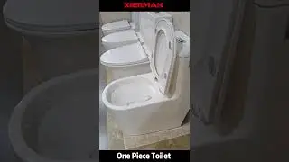 【One Piece Toilet】Siphon S Trap 300mm Toilet