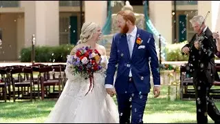 Oak Manor Lawn & Epcot's GM Lounge Wedding | Chelsea & Justin