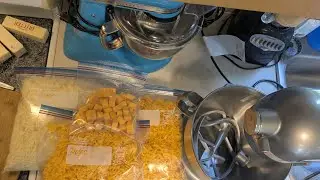 KitchenAid Cheese shredder attachment. #foodie #preparation #kitchenaid #fyp