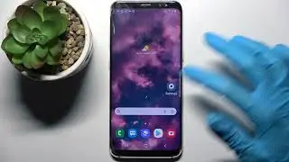 How to Turn On/Off High Contrast Text in SAMSUNG Galaxy S8 &ndash; Personalize Display Settings