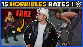 15 HORRIBLES rat&eacute;s &agrave; la WWE !