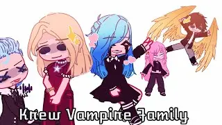 - 🧛▪︎Скетч о семье вампиров Крю ▪︎&spades;️ - || Семейная AU вампиров 🎱 || GC 🧸