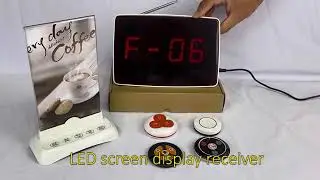 Wireless Call System Long Distance Restaurant Cafe Hospital Wireless Call Bell