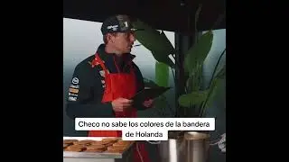 Checo no conoce la bandera holandesa #checoperez #sp11 #fyp #f12023 #F1 #destacame #verstappen