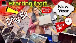 New Year 2026 🔥 BIG Offer Revealed 😱Get High-Quality Second-Hand 💻 Laptops!You Can 💯 Trust!