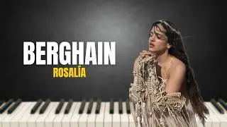 Berghain - Rosalía - Lux | Piano-Tuturial-Score-Karaoke-NewAlbum-Instrumental