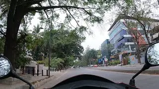 Driving in Indiranagar 80feet Road | CV Raman Road | #Bangalore | #Indiranagar | #4K | #Tendersure
