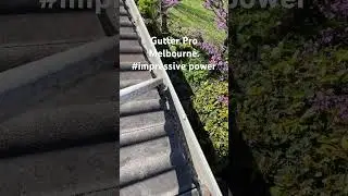 Gutter vacuum cleaning for spotless, flowing gutters. www.gutterpromelbourne.com.au #gutterclean