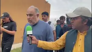 Asad qasir at swabi dharna