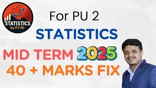 MID-TERM STATISTICS 40+ MARKS FIX QUESTIONS! Don't Miss Special Offer at the End