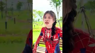 Random REVERSE Battle Between Alpha Hero and Bad Guy 🔥 #alphahero #spiderman #shorts #funny #ironman
