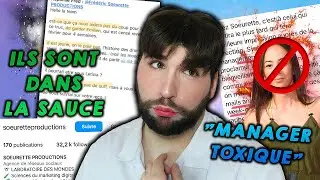 SOEURETTE PRODUCTIONS EN CRISE  : Vos influenceurs sont bien hypocrites ... Un management toxique !