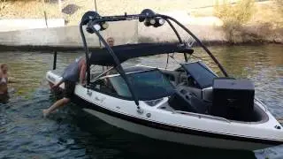 4th of July lake havasu site 6 boat loading sideways attempt