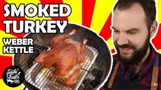 How to Smoke a Turkey on a Charcoal Grill (Weber Kettle)