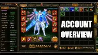 Wartune :- ShadowOfDark 39.5 Million BR (Knight) Account Tour/Overview (7th March 2017)