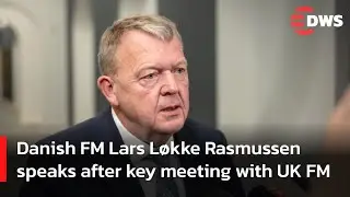 FULL PRESSER: Danish FM Lars Løkke Rasmussen with UK FM Yvette Cooper | London Diplomacy | AC15