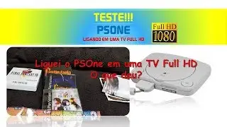 Testando jogos no PS1 - Liguei em uma TV Full HD - O que deu? | Geekmedia