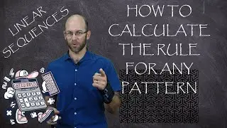 HOW to CALCULATE the RULE for any NUMBER PATTERN - Grade 8