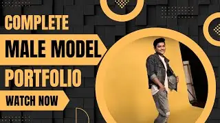 From Setup to Final Shot: COMPLETE Male Model Portfolio BTS