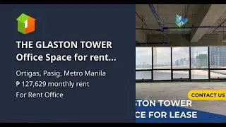 THE GLASTON TOWER Office Space for rent lease Ortigas Pasig